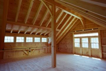 26' x 28' Plymouth Carriage Barn Shown with Options