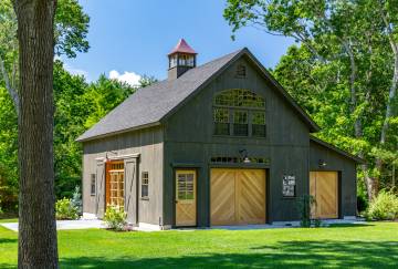 34' x 36' Lenox Carriage Barn Shown with Options