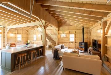 34' x 36' Lenox Carriage Barn Shown with Options
