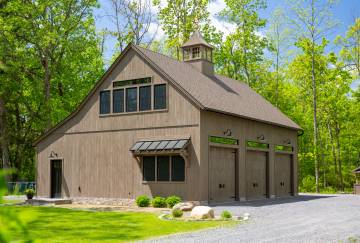 36' x 42' Lenox Carriage Barn Shown with Options