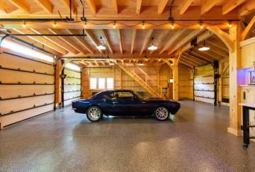 36' x 42' Lenox Carriage Barn Shown with Options