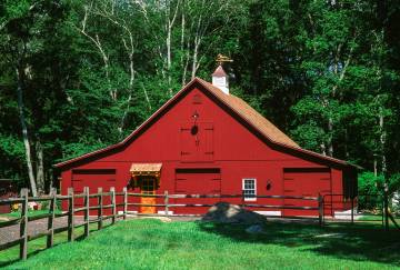 54' x 48' Hamilton Carriage Barn Shown with Options