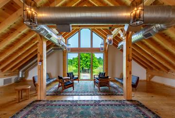 60' x 60' Preakness Saratoga Barn Shown with Options
