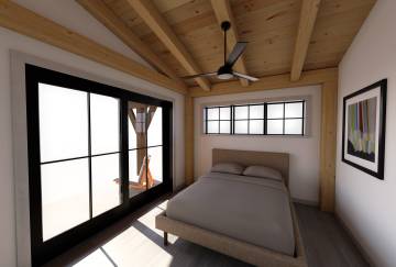 Cascade ADU Bedroom