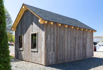 16' x 24' Montauk Timber Frame Pool House Shown with Options