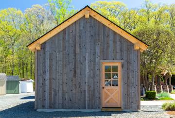16' x 24' Montauk Timber Frame Pool House Shown with Options