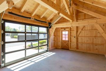 16' x 24' Montauk Timber Frame Pool House Shown with Options