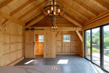 18' x 24' Montauk Timber Frame Pool House Shown with Options