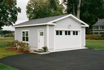 20' x 24' Roosevelt Garage Shown with Options