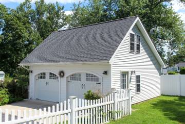 24' x 24' Berkshire Garage Shown with Options