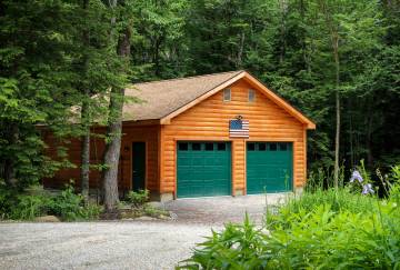 24' x 30' Roosevelt Garage Shown with Options