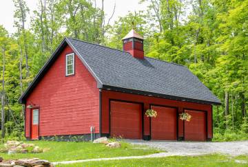 24' x 36' Berkshire Garage Shown with Options