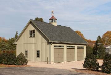 24' x 36' Newport Garage Shown with Options