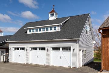 24' x 36' Newport Garage Shown with Options