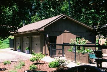 24' x 36' Woodstock Garage Shown with Options