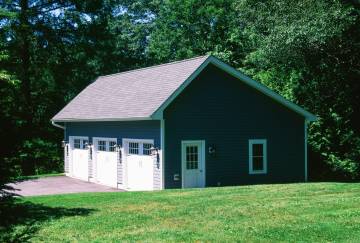 24' x 36' Woodstock Garage Shown with Options