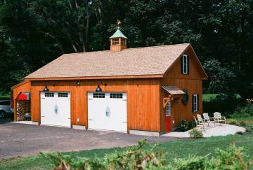 26' x 34' Roosevelt Garage Shown with Options