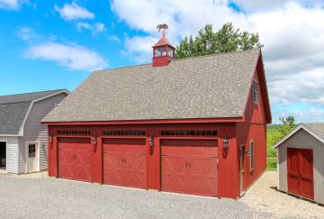 28' x 36' Newport Garage Shown with Options