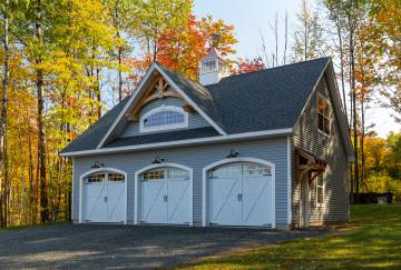 28' x 36' Newport Garage Shown with Options
