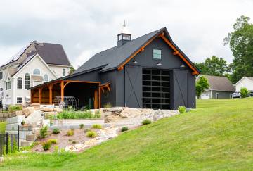 30' x 50' Newport Garage Shown with Options