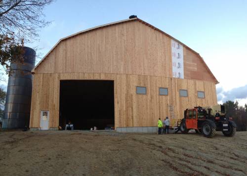 Cedar Siding on Gable End