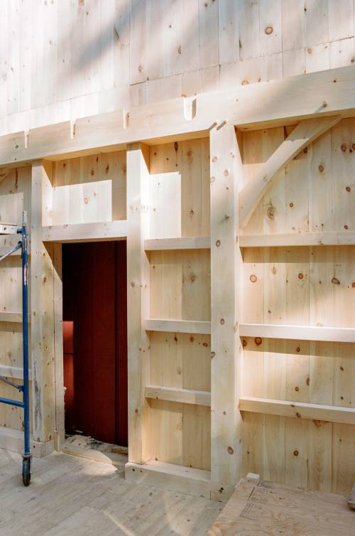 Framing on the tie-in side