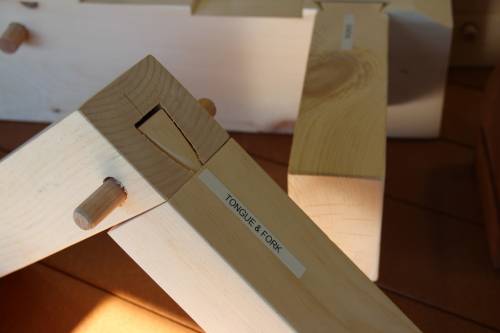 Tongue & fork joinery demo