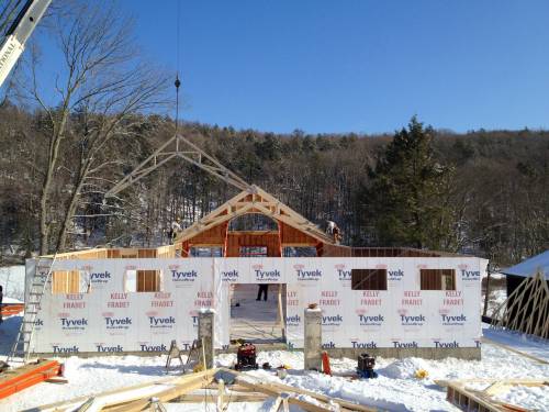 Roof trusses next