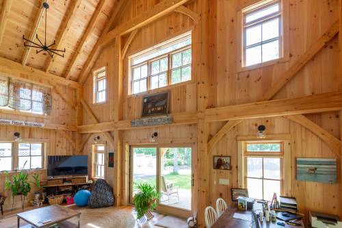 Cathedral ceilings and Andersen 400 Series windows