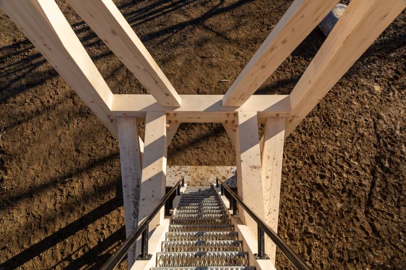 Looking Down the 30-Step Ladder