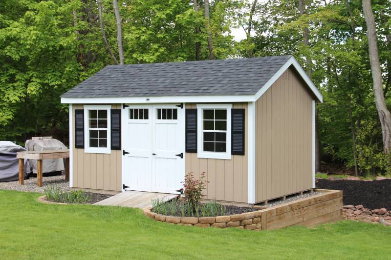 10' x 16' Classic Cape Shed