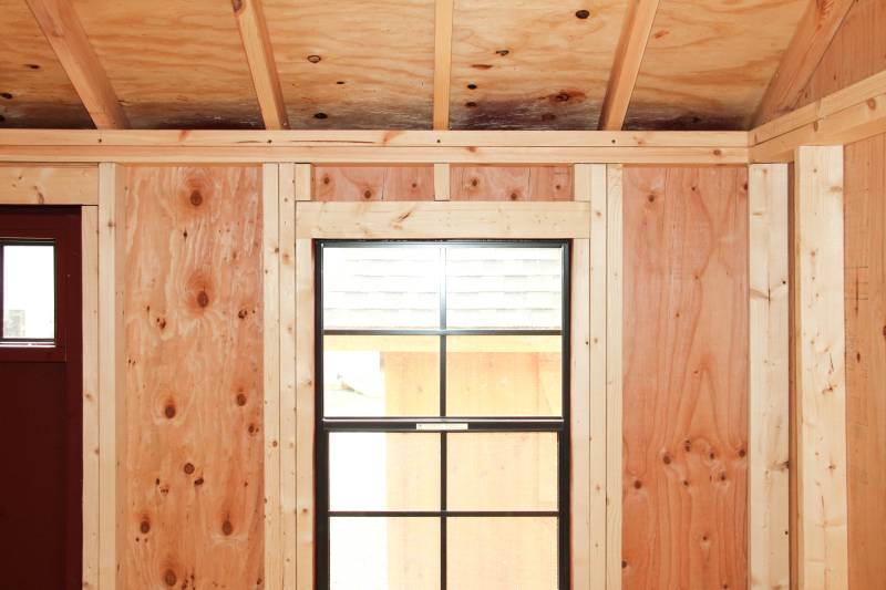 Headers over the Windows and Doors Support the Roof System