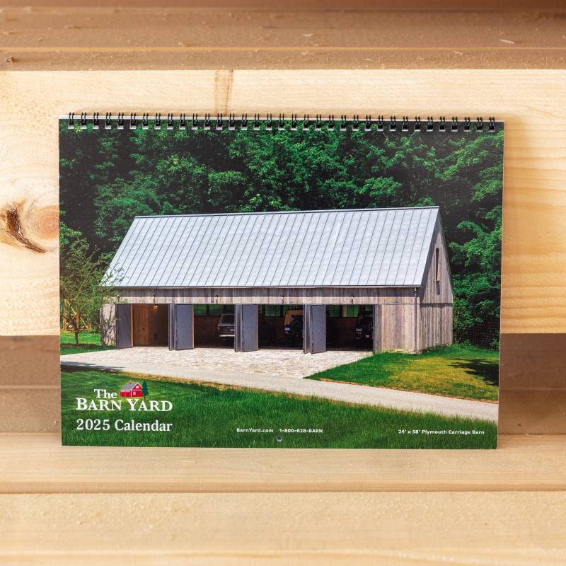 The Barn Yard 2025 Calendar • Front Cover