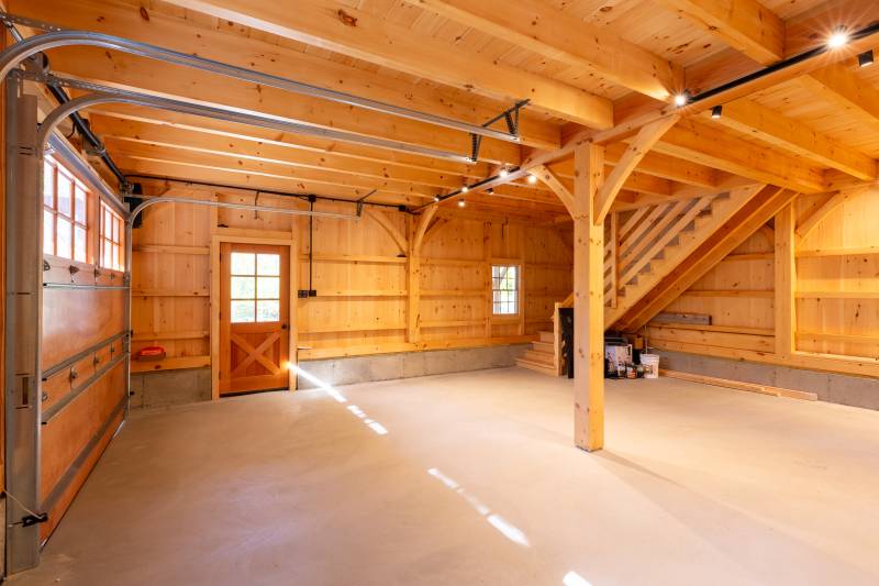 26' x 28' Plymouth Carriage Barn • First Floor