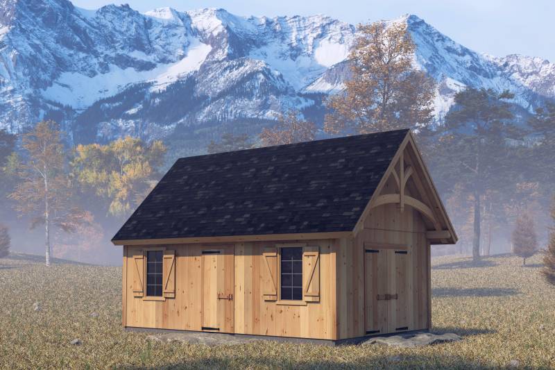 12' x 18' Gallatin Cabin