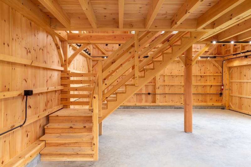 Stairs Leading to the Loft
