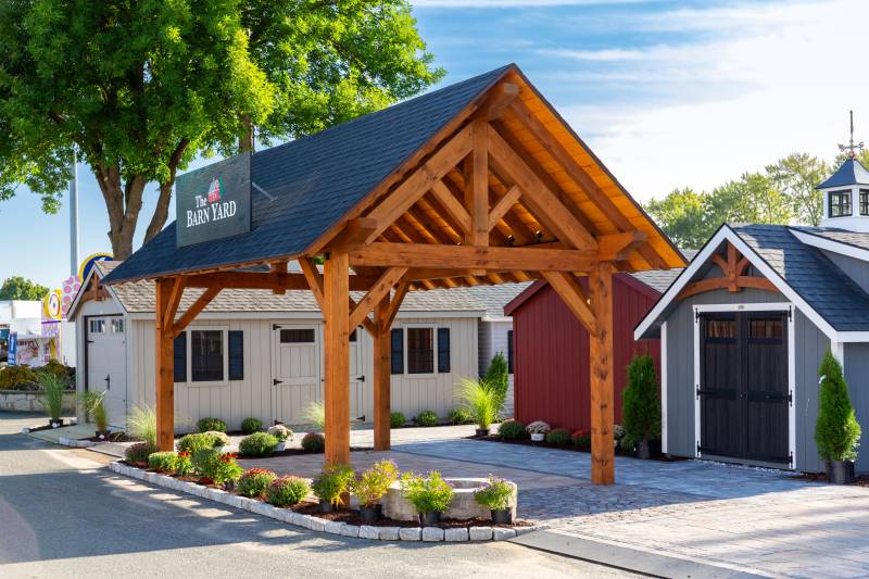 12' x 18' Telluride Timber Frame Pavilion
