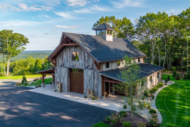 3,600 sq. ft. Timber Frame Barn, Tolland, CT