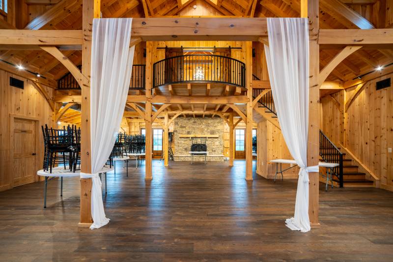 60' x 48' Preakness Saratoga Barn First Floor Interior