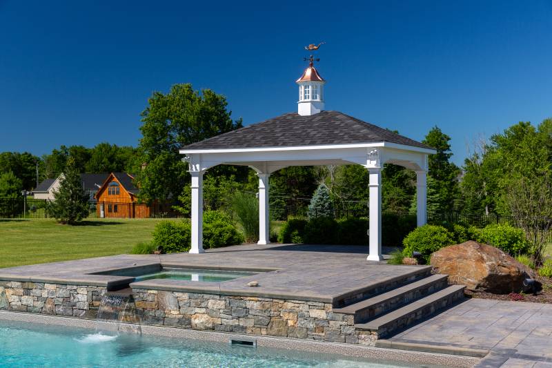 12' x 16' Ridgefield Pavilion, Burlington, CT