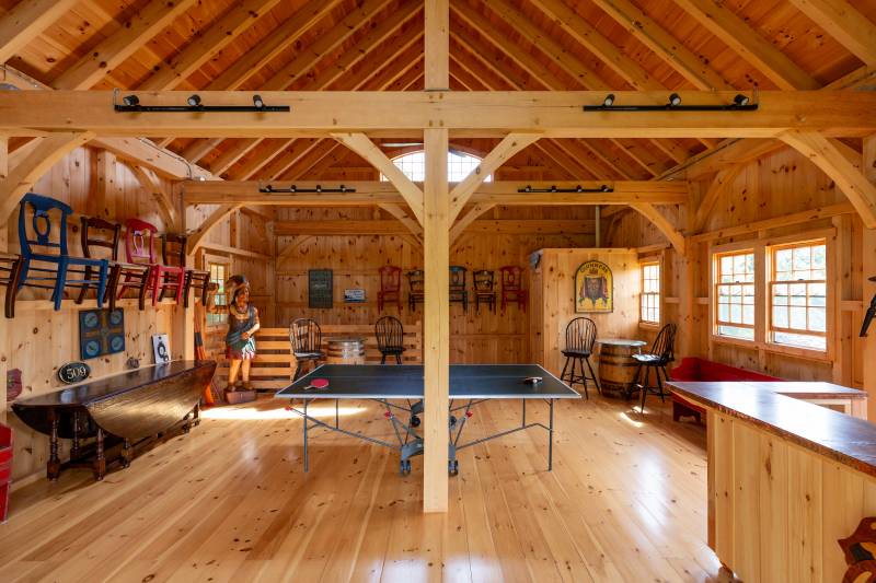 Authentic post & beam construction 
