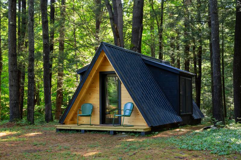 12' x 22' A-Frame Cabin, Chesterfield, MA