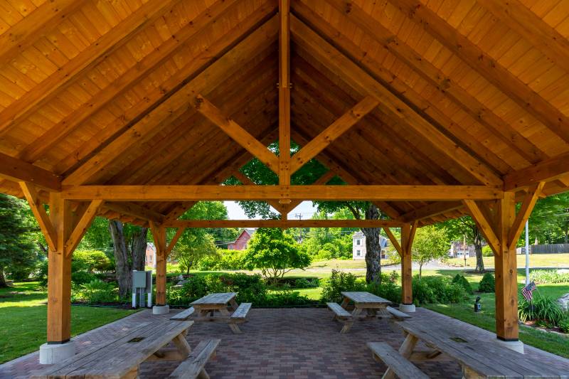 26' x 26' Telluride Timber Frame Pavilion