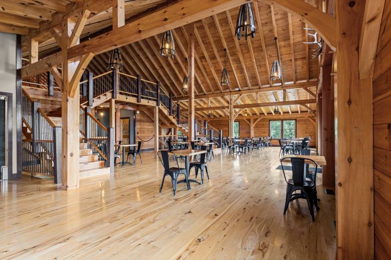 Enjoy specialty bourbon cocktails and snacks within the distillery’s visitor center