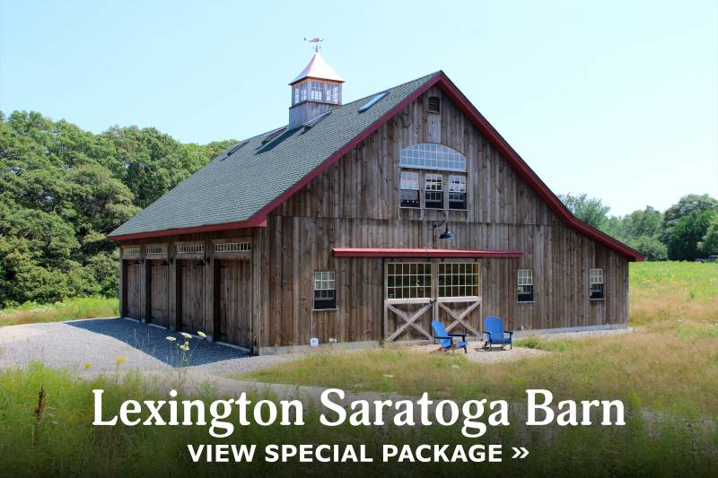 Lexington Saratoga Barn - View Special Package