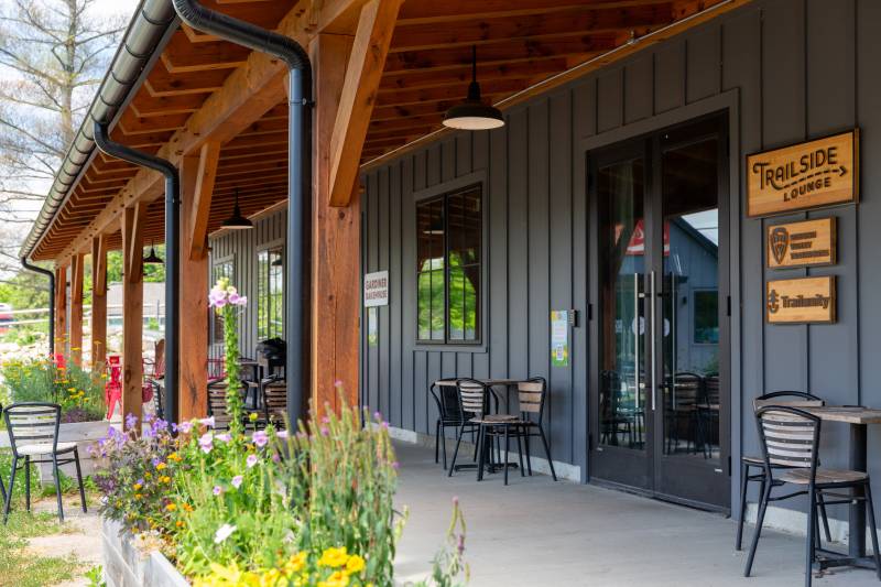 Entrance to the Trailside Lounge