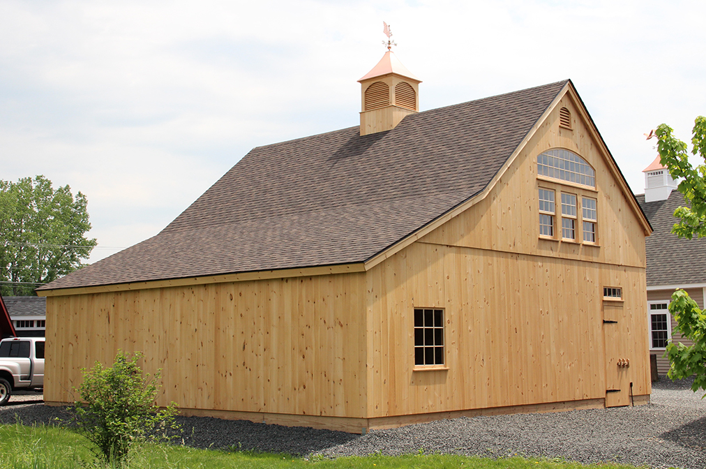 Enclosed Lean-to